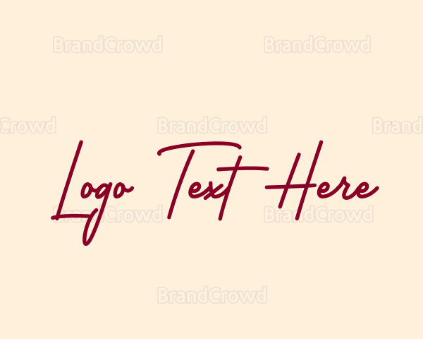 Beauty Script Apparel Logo