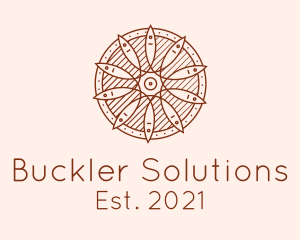 Buckler - Wooden Fish Buckler logo design