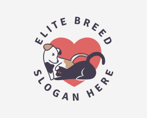 Breed - Pet Cat Dog logo design