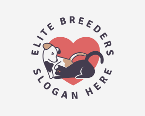 Breeding - Pet Cat Dog logo design