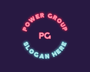 Neon Light Night Club Logo