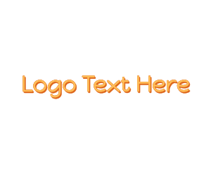 Simple Childish Handwriting logo design