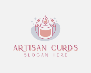 Handmade Scented Candle logo design