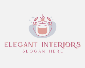 Handmade Scented Candle logo design