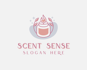 Handmade Scented Candle logo design