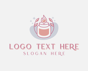 Candle - Handmade Scented Candle logo design