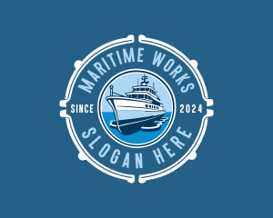 Maritime Seafaring Yacht logo design