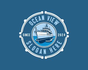 Maritime Seafaring Yacht logo design