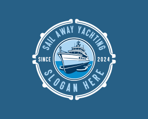 Maritime Seafaring Yacht logo design