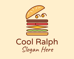 Food - Burger Fast Food logo design