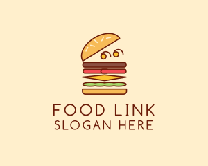 Burger Fast Food logo design