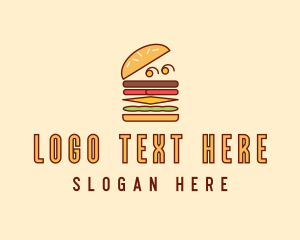 Burger Fast Food logo design