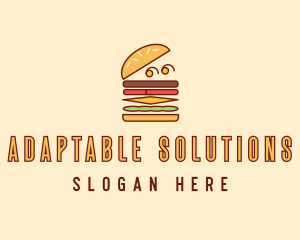 Burger Fast Food logo design