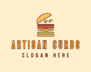 Burger Fast Food logo design