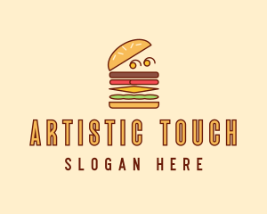 Burger Fast Food logo design