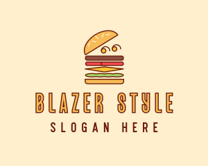 Burger Fast Food logo design