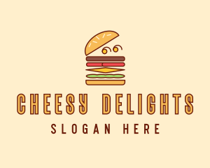 Burger Fast Food logo design