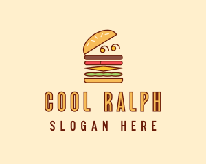 Burger Fast Food logo design