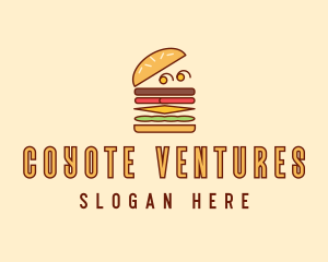 Burger Fast Food logo design