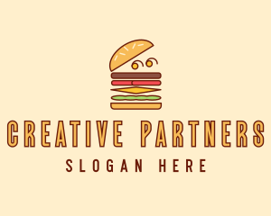 Burger Fast Food logo design