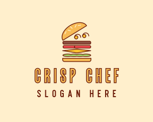 Burger Fast Food logo design