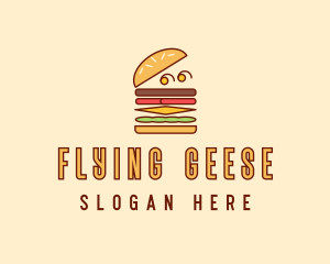 Burger Fast Food logo design