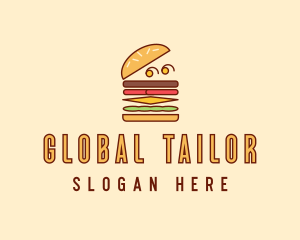 Burger Fast Food logo design