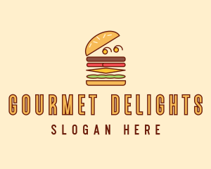 Burger Fast Food logo design