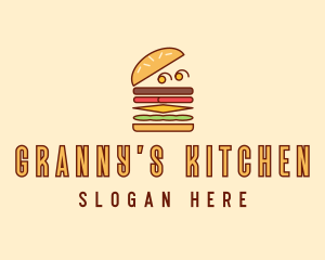 Burger Fast Food logo design