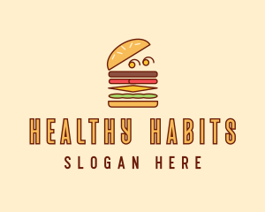 Burger Fast Food logo design