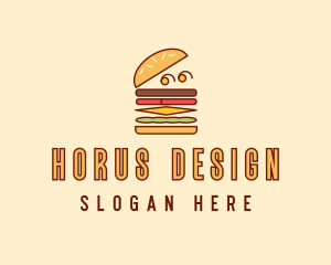 Burger Fast Food logo design