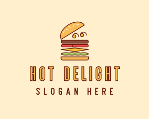 Burger Fast Food logo design