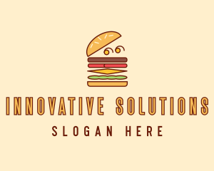 Burger Fast Food logo design