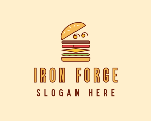 Burger Fast Food logo design