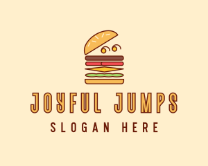 Burger Fast Food logo design