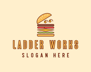 Burger Fast Food logo design