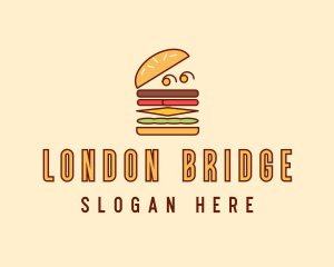 Burger Fast Food logo design