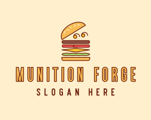 Burger Fast Food logo design