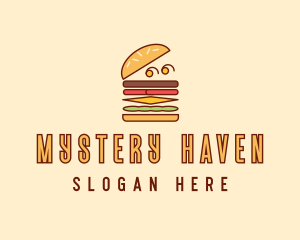 Burger Fast Food logo design