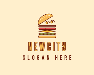 Burger Fast Food logo design