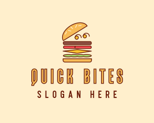 Burger Fast Food logo design