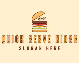 Burger Fast Food logo design