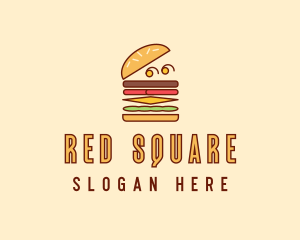 Burger Fast Food logo design