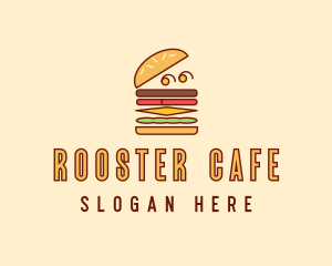 Burger Fast Food logo design