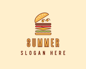 Burger Fast Food logo design