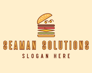 Burger Fast Food logo design