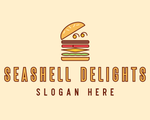 Burger Fast Food logo design