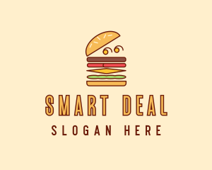 Burger Fast Food logo design