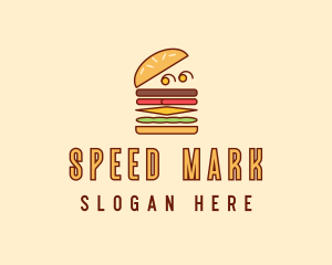 Burger Fast Food logo design