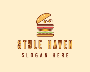 Burger Fast Food logo design